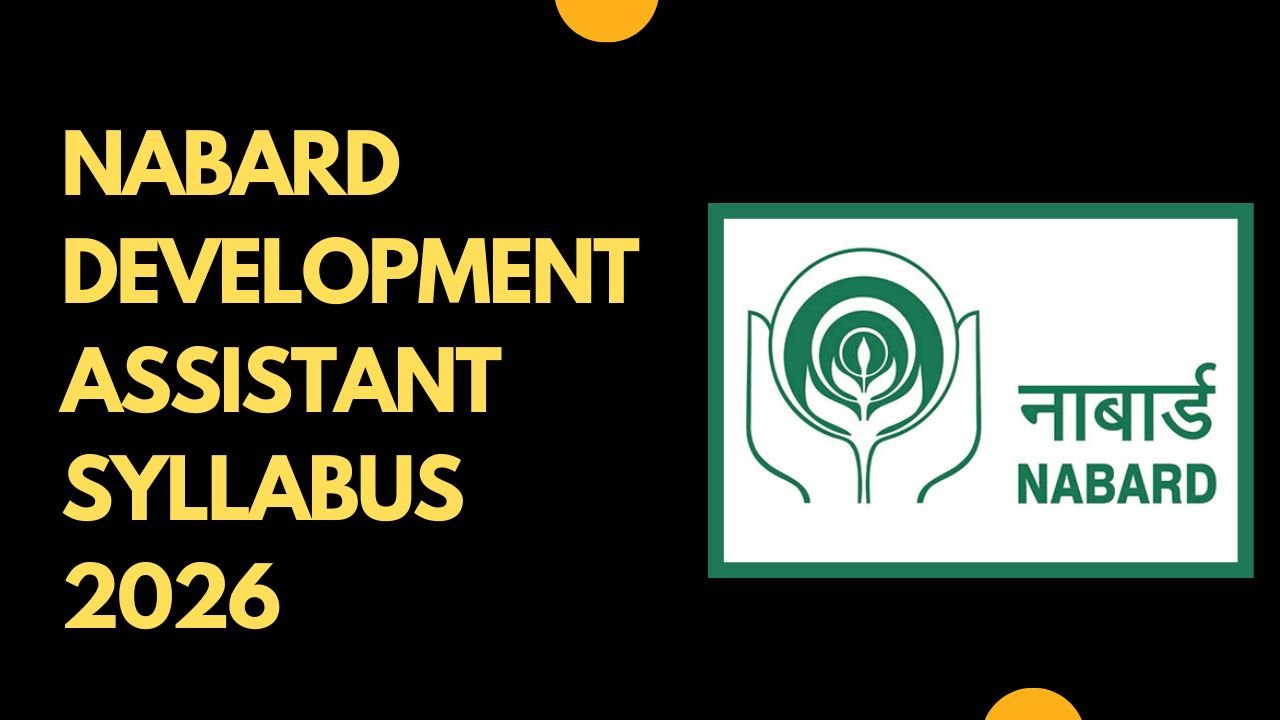 NABARD Development Assistant Syllabus 2026