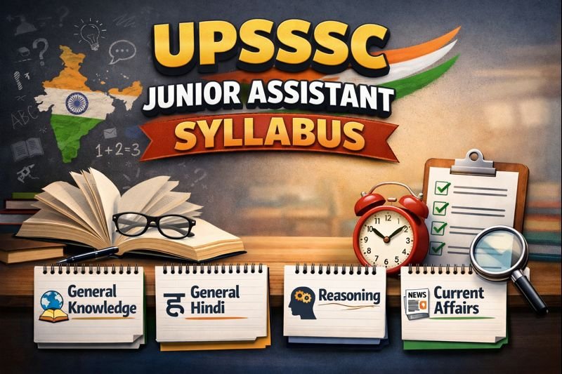 UPSSSC Junior Assistant Syllabus 2026