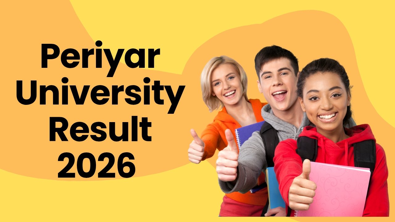 Periyar University Result 2026