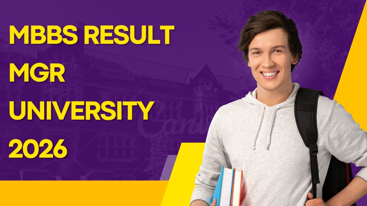 MBBS result MGR University 2026