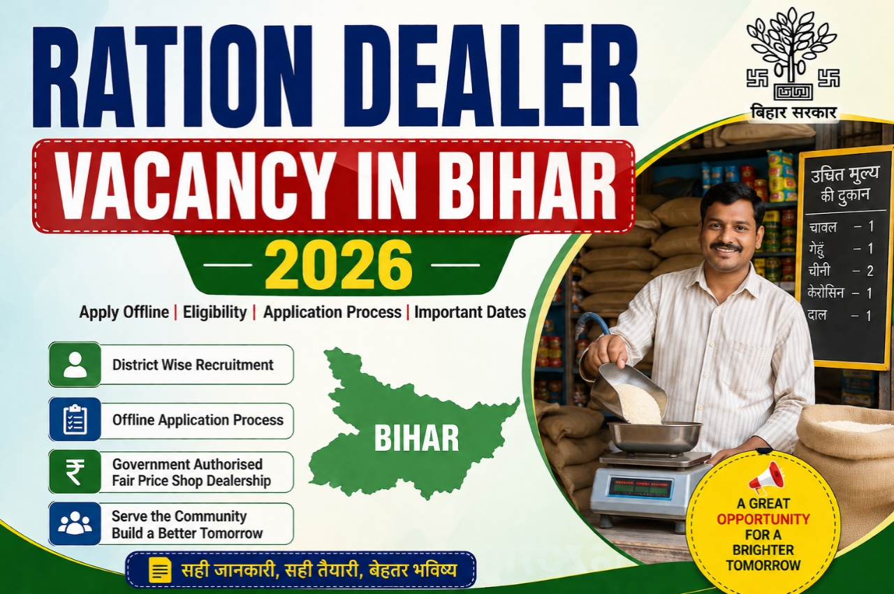 ration dealer vacancy in bihar 2026