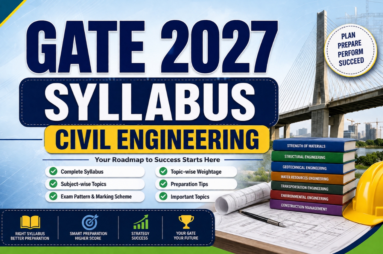 GATE 2027 Syllabus Civil Engineering