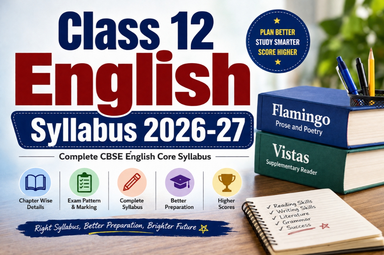 Class 12 English Syllabus 2026-27