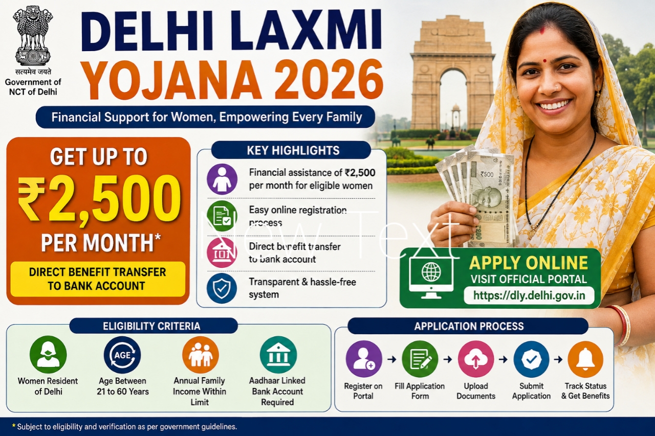 Delhi Laxmi Yojana 2026